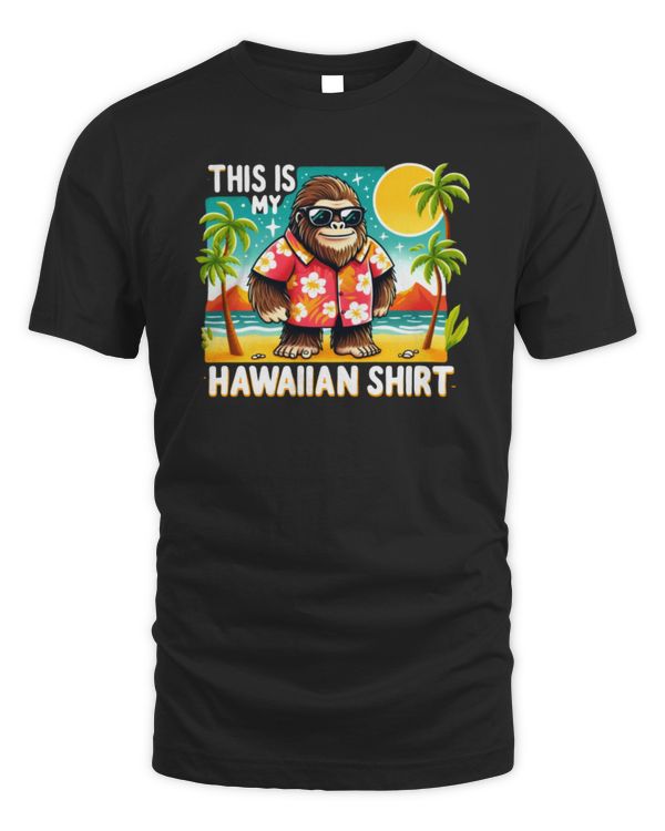 This Is My Hawaiian Tee Tropical Luau Costume Hawaii Summer Long Sleeve T Shirt
